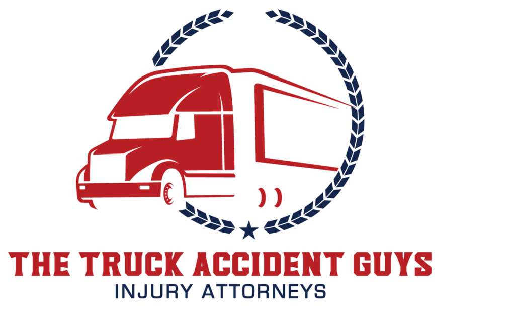 The truck accident guys injury attorneys logo.